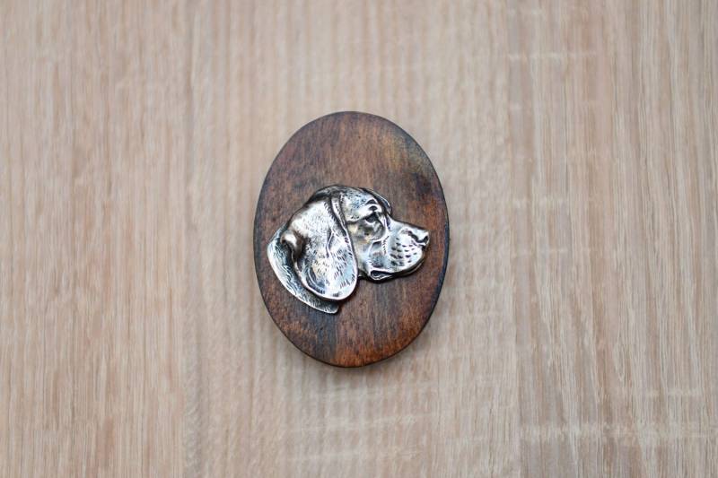 Beagle, Stegklammer Aus Holz Mit Darstellung Eines Hundes Beagle, Stegklammer Aus Holz Mit Darstellung Eines Hundes von ARTDOGshop