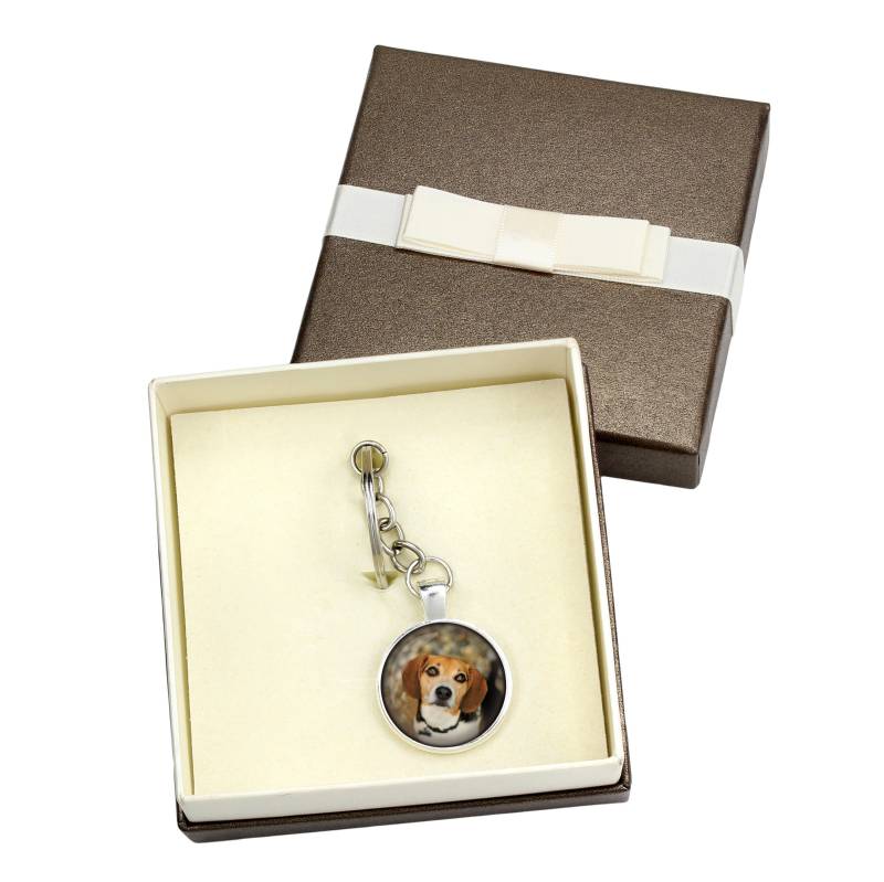 Beagle. Schlüsselanhänger Mit Box Für Hundeliebhaber. Foto-Schmuck. Männerschmuck von ARTDOGshop