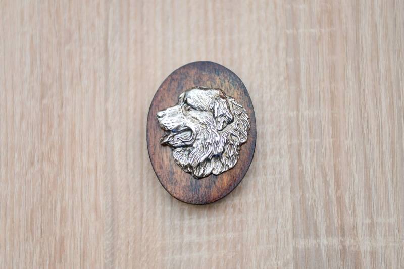 Berner Sennenhund, Stegklammer Aus Holz Mit Darstellung Eines Hundes von ARTDOGshop