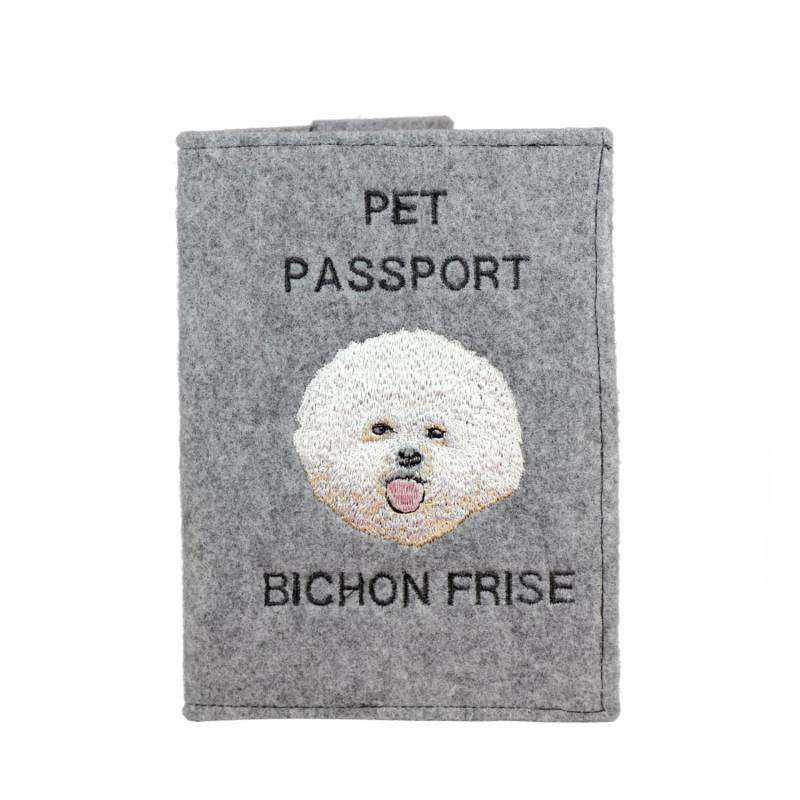 Bichon Frise - Schoner Für Einen Pass Den Hund Mit Gesticktem Muster. Neuheit Bichon Frise - Schoner Für Einen Pass Den Hund Mit Gesticktem Muster. Neuheit von ARTDOGshop