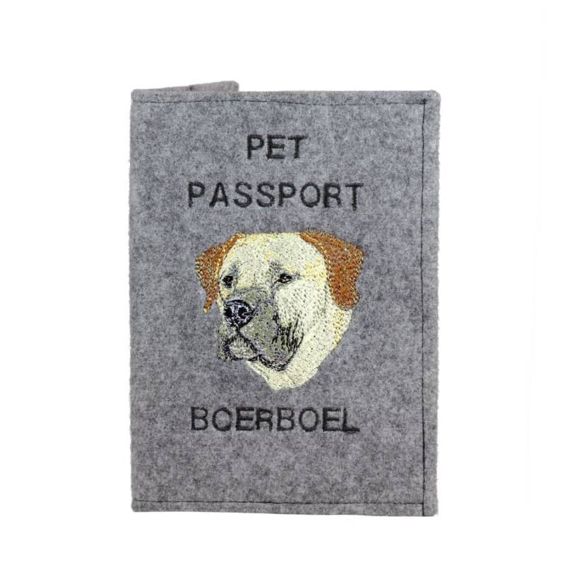 Boerboel - Schoner Für Einen Pass Den Hund Mit Gesticktem Muster. Neuheit Boerboel - Schoner Für Einen Pass Den Hund Mit Gesticktem Muster. Neuheit von ARTDOGshop