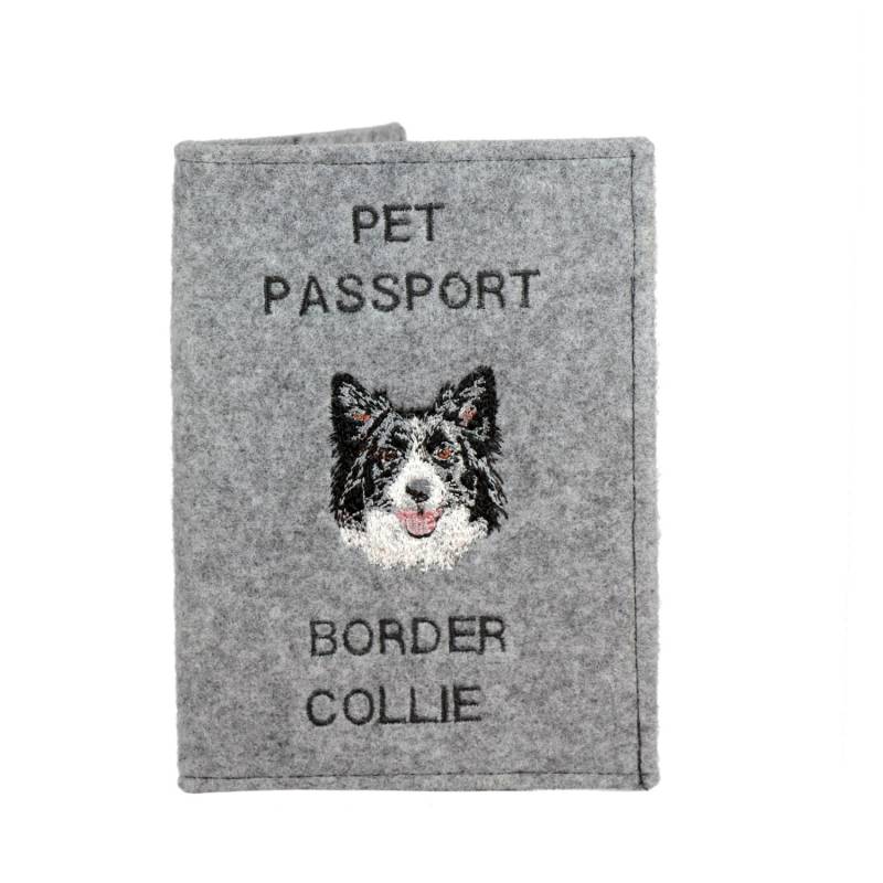 Border Collie - Schoner Für Einen Pass Den Hund Mit Gesticktem Muster. Neuheit Border Collie - Schoner Für Einen Pass Den Hund Mit Gesticktem Muster. Neuheit von ARTDOGshop
