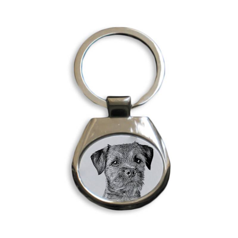 Border Terrier - Neue Kollektion Der Schlüsselanhänger, | Anhänger Mit Bild Rassehunde, Schön Geschenk, Sublimation von ARTDOGshop