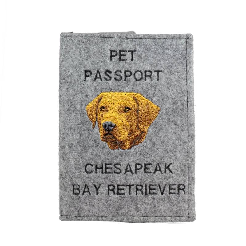 Chesapeak Bay Retriever - Schoner Für Einen Pass Den Hund Mit Gesticktem Muster. Neuheit Chesapeak Bay Retriever - Schoner Für Einen Pass Den Hund Mit Gesticktem Muster. Neuheit von ARTDOGshop