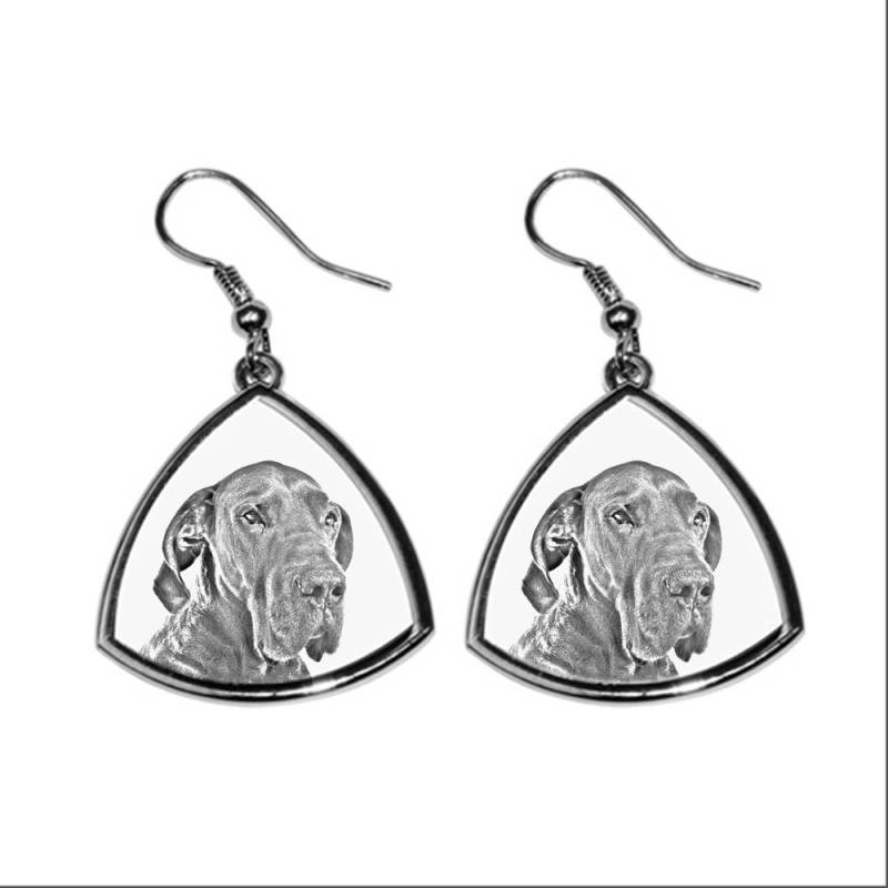 Deutsche Dogge - Neue Kollektion Der Ohrringe Mit Bild Rassehunde, Schön Geschenk von ARTDOGshop