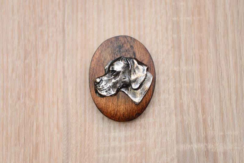 English Pointer, Stegklammer Aus Holz Mit Darstellung Eines Hundes English Pointer, Stegklammer Aus Holz Mit Darstellung Eines Hundes von ARTDOGshop