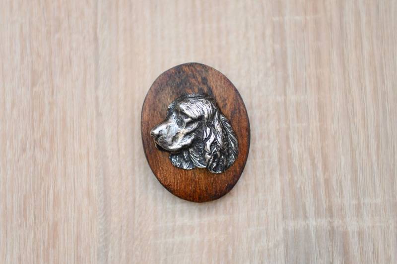 English Springer Spaniel, Stegklammer Aus Holz Mit Darstellung Eines Hundes English Springer Spaniel, Stegklammer Aus Holz Mit Darstellung Eines Hundes von ARTDOGshop