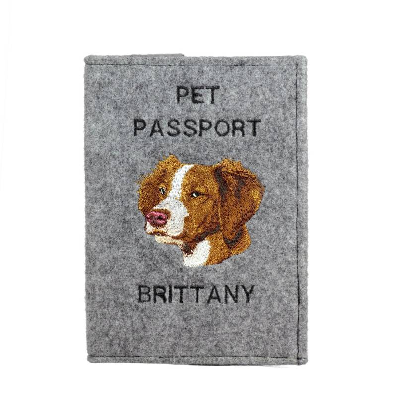 Epagneul Breton - Schoner Für Einen Pass Den Hund Mit Gesticktem Muster. Neuheit Epagneul Breton - Schoner Für Einen Pass Den Hund Mit Gesticktem Muster. Neuheit von ARTDOGshop