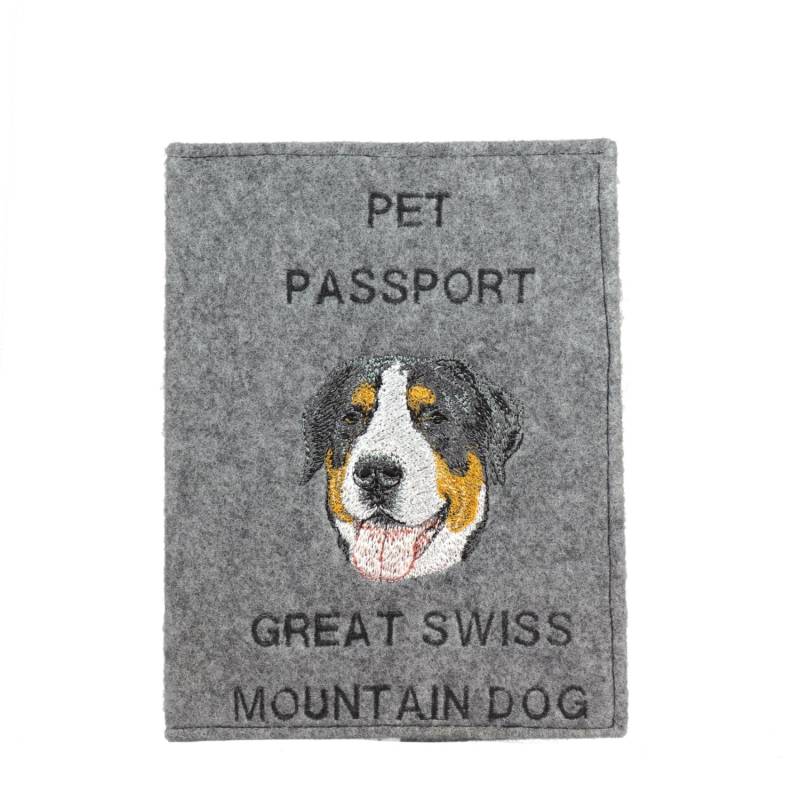 Grosser Schweizer Sennenhund - Schoner Für Einen Pass Den Hund Mit Gesticktem Muster. Neuheit Grosser Schweizer Sennenhund - Schoner Für Einen Pass Den Hund Mit Gesticktem Muster. Neuheit von ARTDOGshop