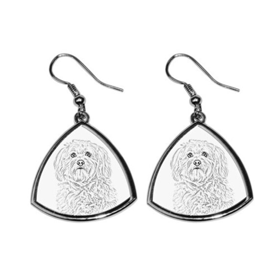 Havaneser - Neue Kollektion Der Ohrringe Mit Bild Rassehunde, Schön Geschenk von ARTDOGshop