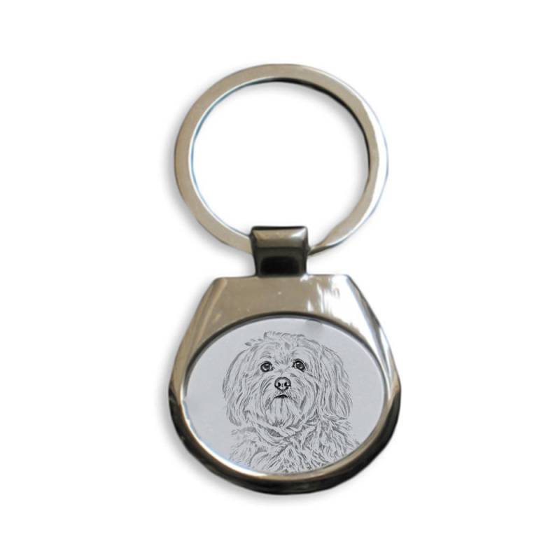 Havaneser - Neue Kollektion Der Schlüsselanhänger, | Anhänger Mit Bild Rassehunde, Schön Geschenk, Sublimation von ARTDOGshop
