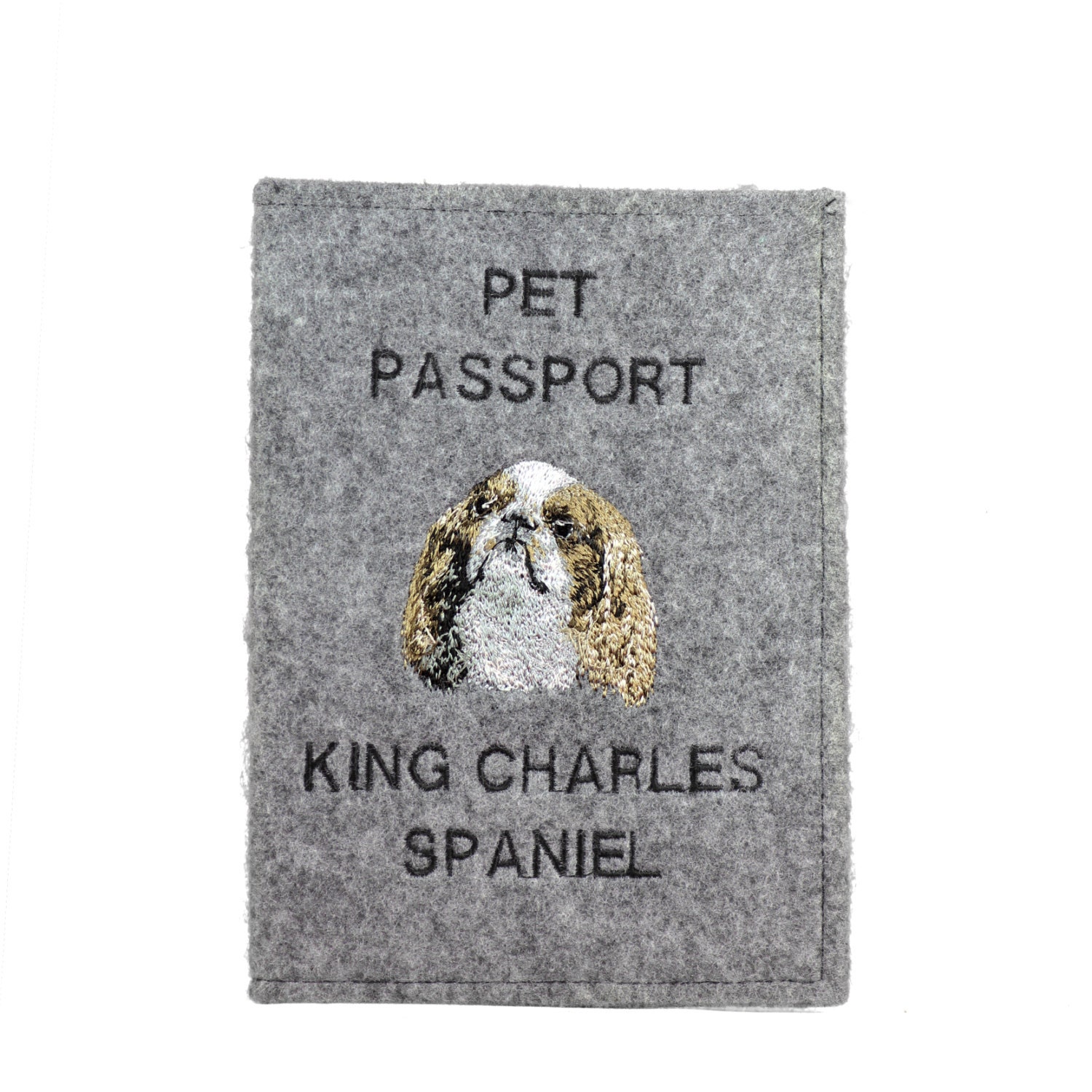 King Charles Spaniel - Schoner Für Einen Pass Den Hund Mit Gesticktem Muster. Neuheit von ARTDOGshop