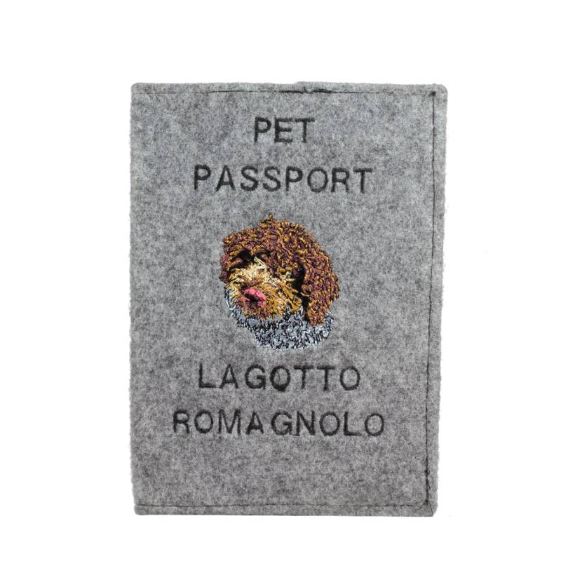 Lagotto Romagnolo - Schoner Für Einen Pass Den Hund Mit Gesticktem Muster. Neuheit von ARTDOGshop