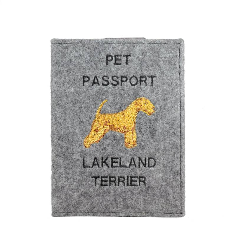 Lakeland Terrier - Schoner Für Einen Pass Den Hund Mit Gesticktem Muster. Neuheit Lakeland Terrier - Schoner Für Einen Pass Den Hund Mit Gesticktem Muster. Neuheit von ARTDOGshop