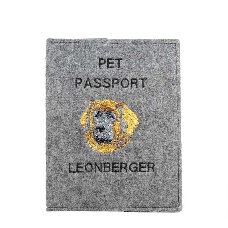 Leonberger - Schoner Für Einen Pass Den Hund Mit Gesticktem Muster. Neuheit Leonberger - Schoner Für Einen Pass Den Hund Mit Gesticktem Muster. Neuheit von ARTDOGshop