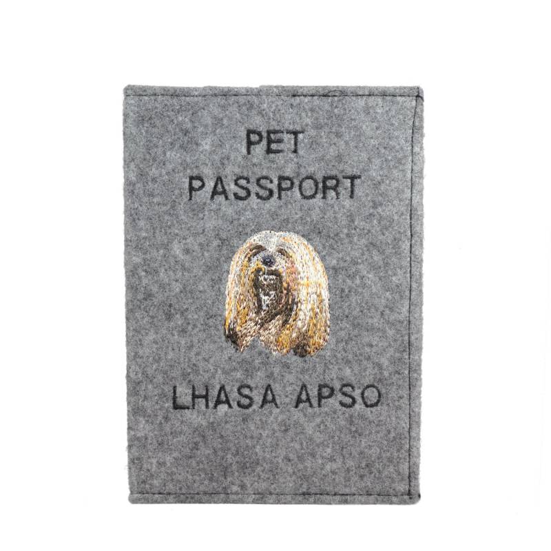 Lhasa Apso - Schoner Für Einen Pass Den Hund Mit Gesticktem Muster. Neuheit Lhasa Apso - Schoner Für Einen Pass Den Hund Mit Gesticktem Muster. Neuheit von ARTDOGshop