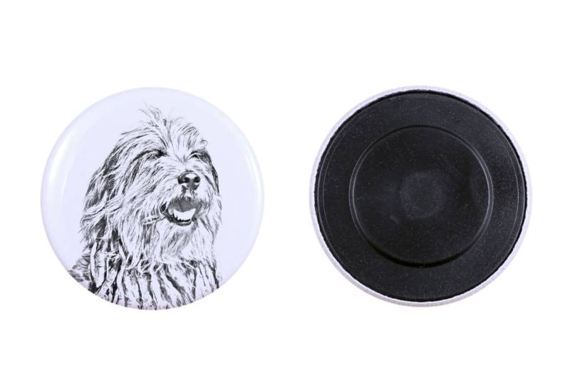 Magnet Mit Einem Hund -Bergamasker Hirtenhund Magnet Mit Einem Hund -Bergamasker Hirtenhund von ARTDOGshop
