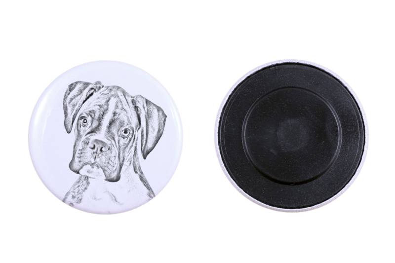 Magnet Mit Einem Hund -Deutsche Boxer Magnet Mit Einem Hund -Deutsche Boxer von ARTDOGshop