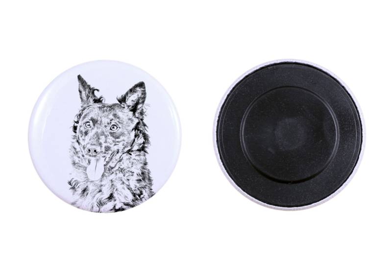 Magnet Mit Einem Hund -Mudi Magnet Mit Einem Hund -Mudi von ARTDOGshop