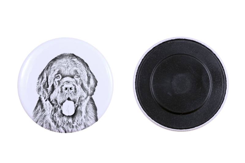 Magnet Mit Einem Hund -Neufundländer Magnet Mit Einem Hund -Neufundländer von ARTDOGshop