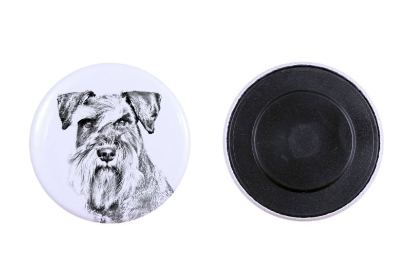 Magnet Mit Einem Hund -Schnauzer von ARTDOGshop