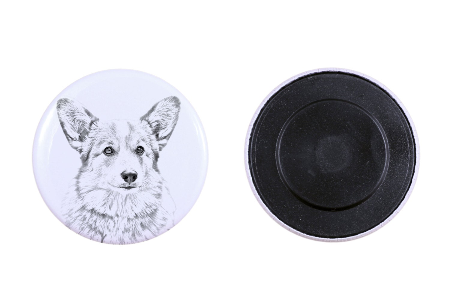 Magnet Mit Einem Hund -Welsh Corgi Pembroke von ARTDOGshop