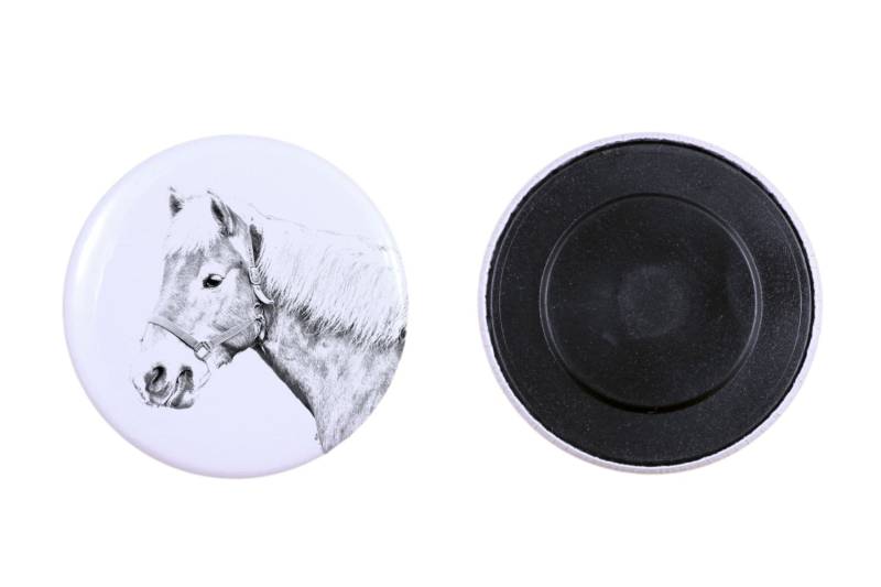 Magnet Mit Einem Pferd -Haflinger Magnet Mit Einem Pferd -Haflinger von ARTDOGshop
