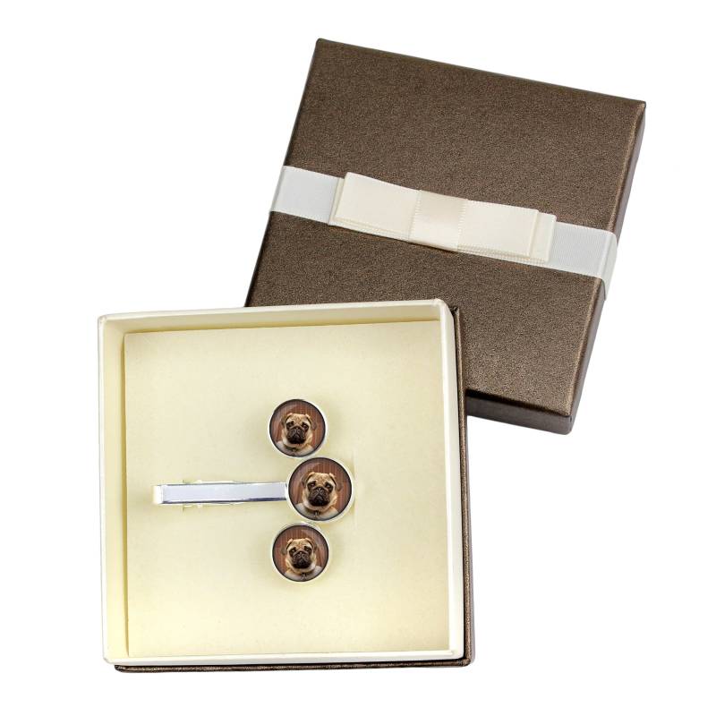 Mops. Schmuck Für Hundeliebhaber Und Krawattennadel. Foto-Schmuck. Männerschmuck von ARTDOGshop