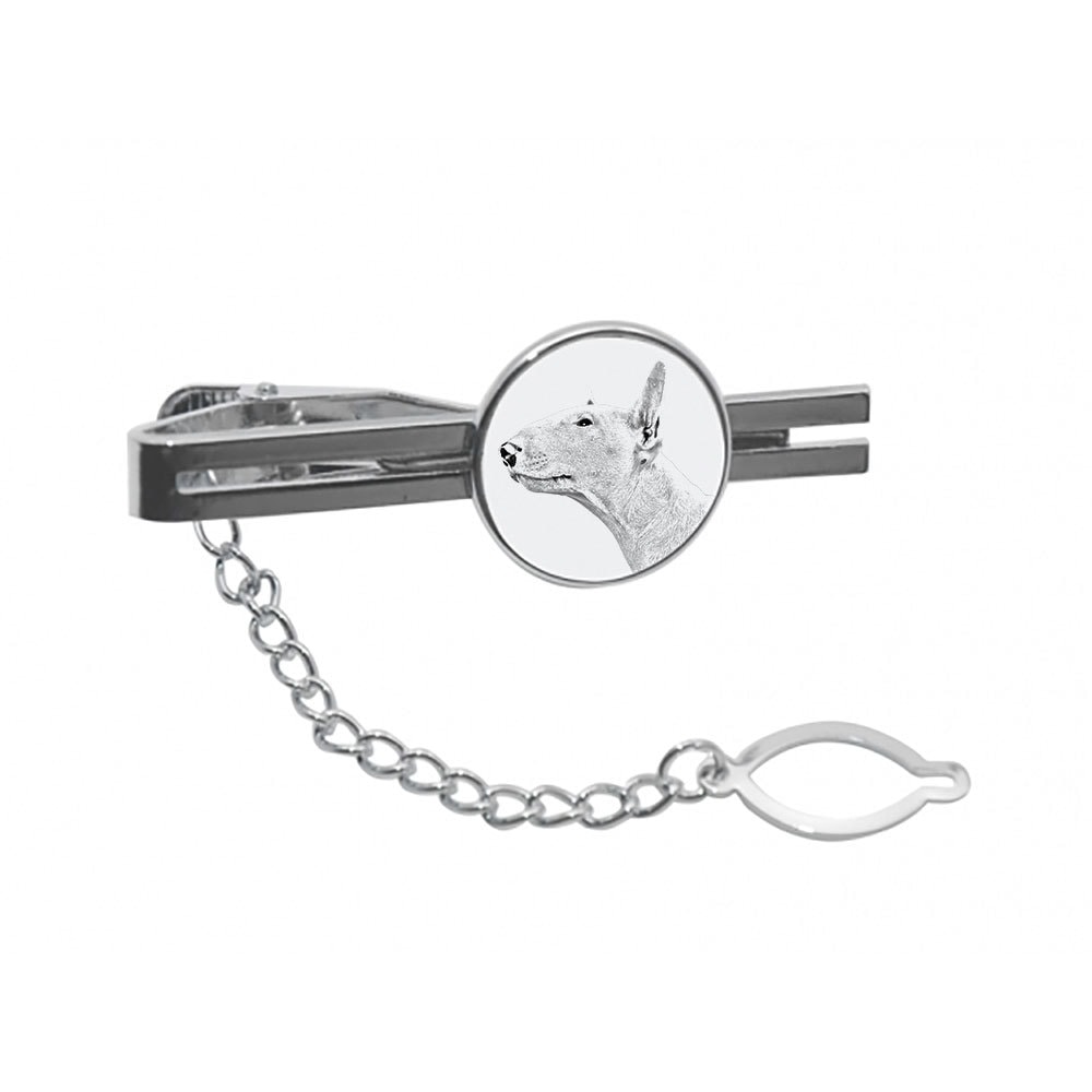 New Bullterrier - Krawattennadel Mit Hundebild New Bullterrier - Krawattennadel Mit Hundebild von ARTDOGshop