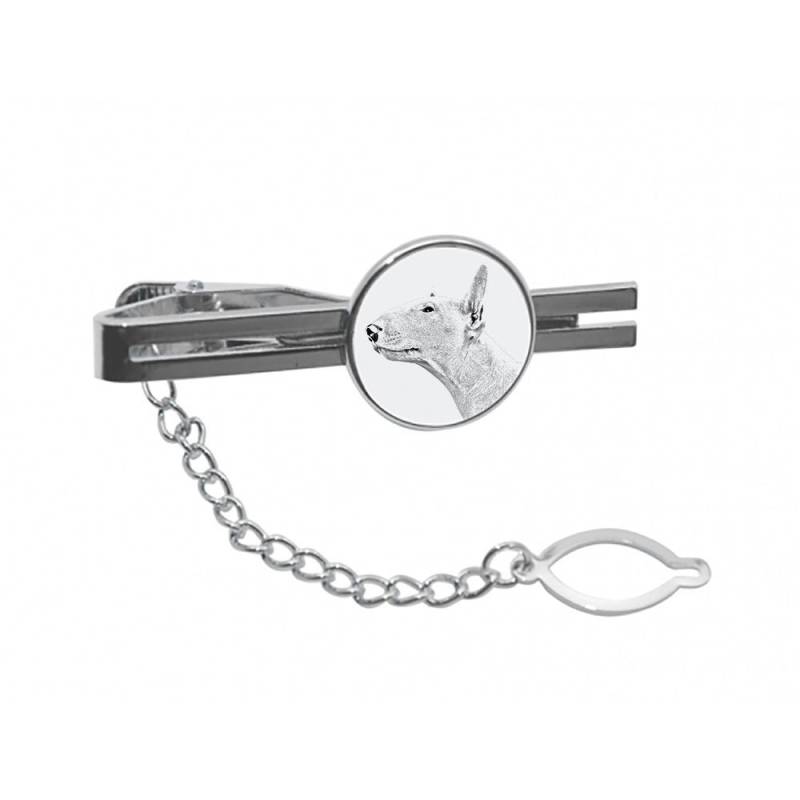 New Bullterrier - Krawattennadel Mit Hundebild New Bullterrier - Krawattennadel Mit Hundebild von ARTDOGshop