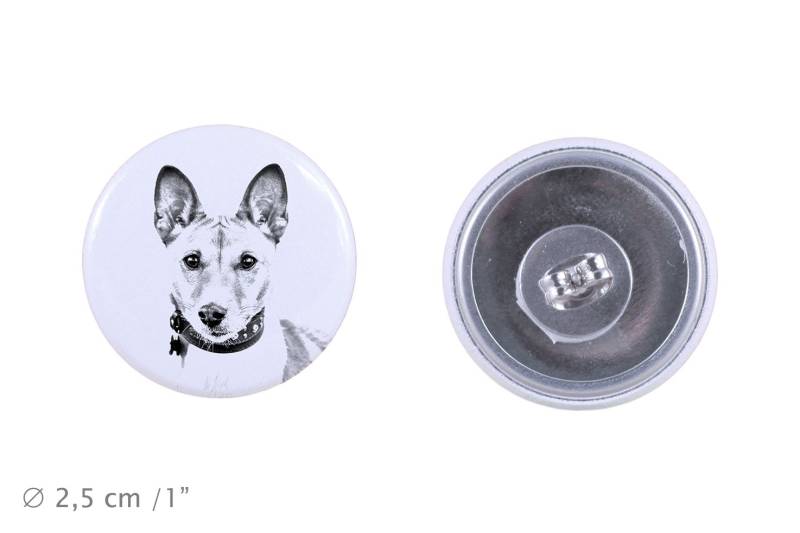 Ohrringe Mit Einem Hund - Basenji von ARTDOGshop