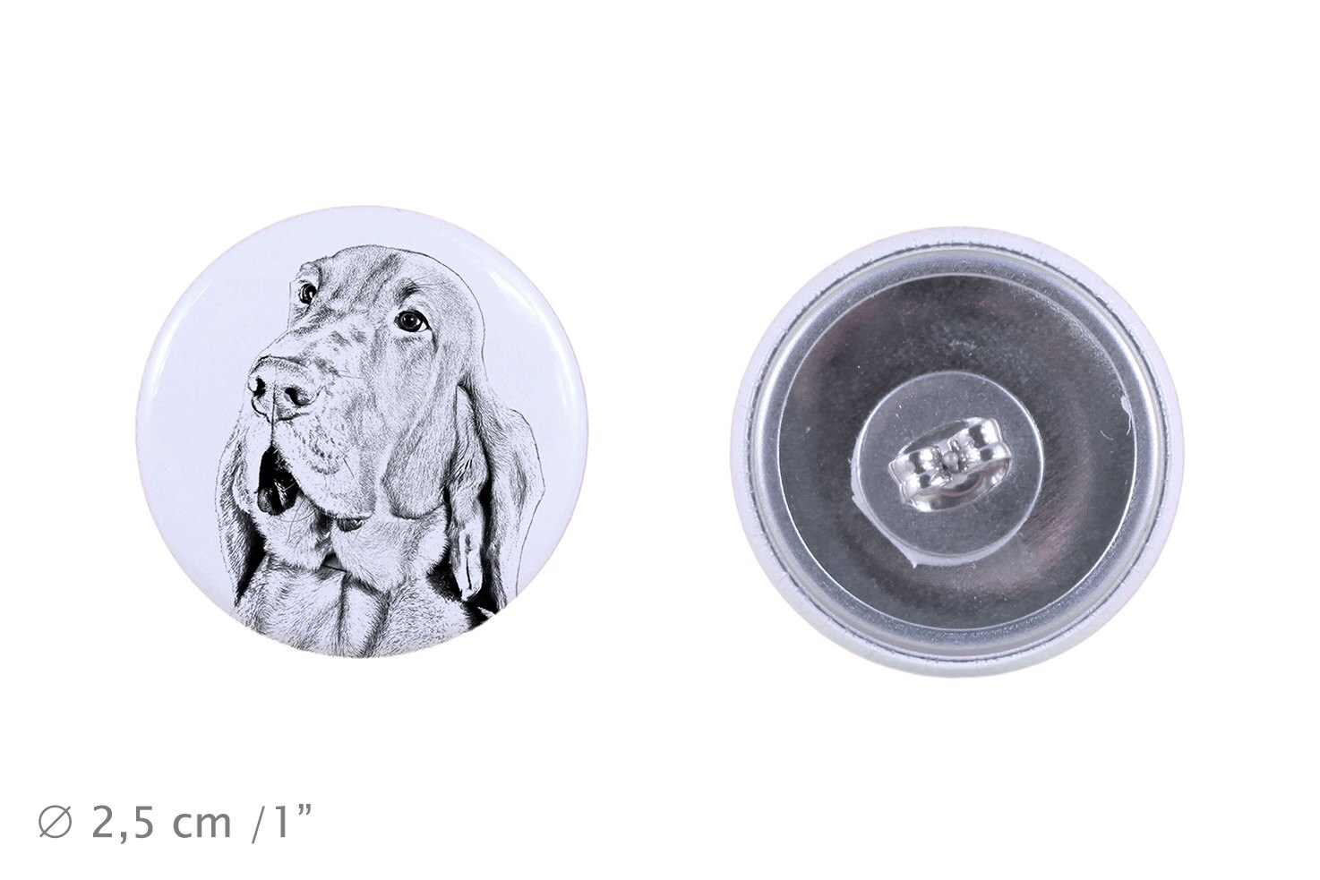 Ohrringe Mit Einem Hund - Bluthund von ARTDOGshop