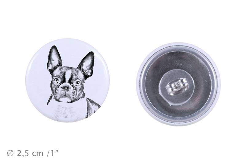 Ohrringe Mit Einem Hund - Boston Terrier von ARTDOGshop