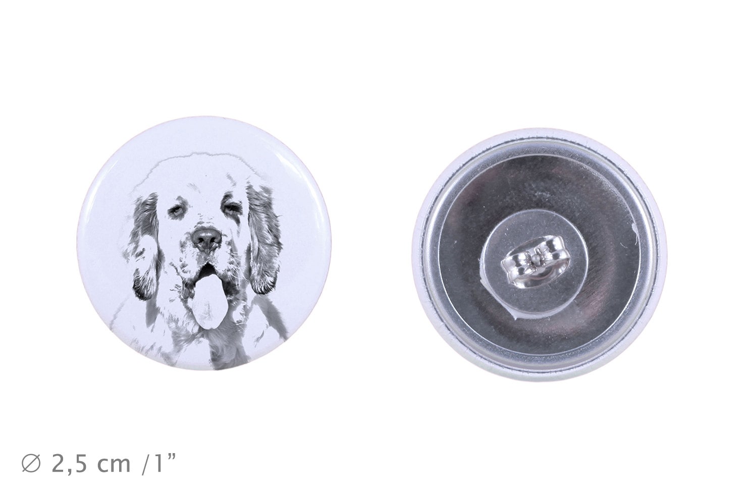 Ohrringe Mit Einem Hund - Clumber Spaniel von ARTDOGshop