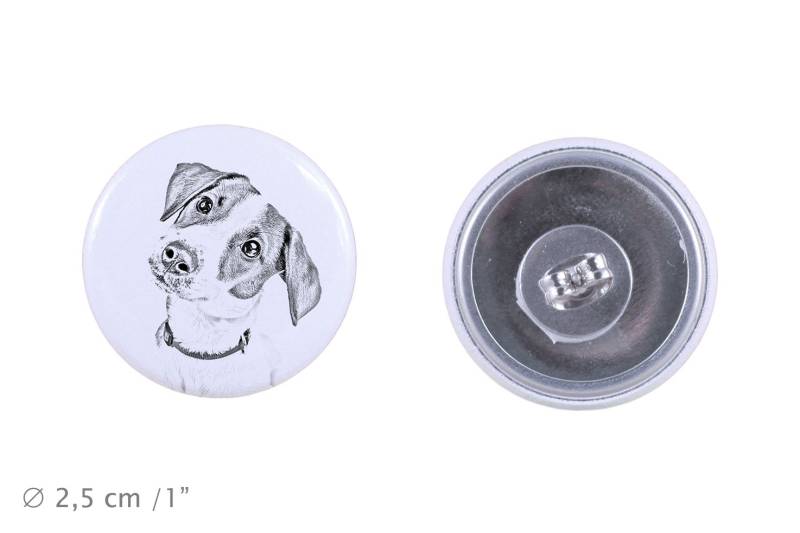 Ohrringe Mit Einem Hund - Jack Russell Terrier Ohrringe Mit Einem Hund - Jack Russell Terrier von ARTDOGshop