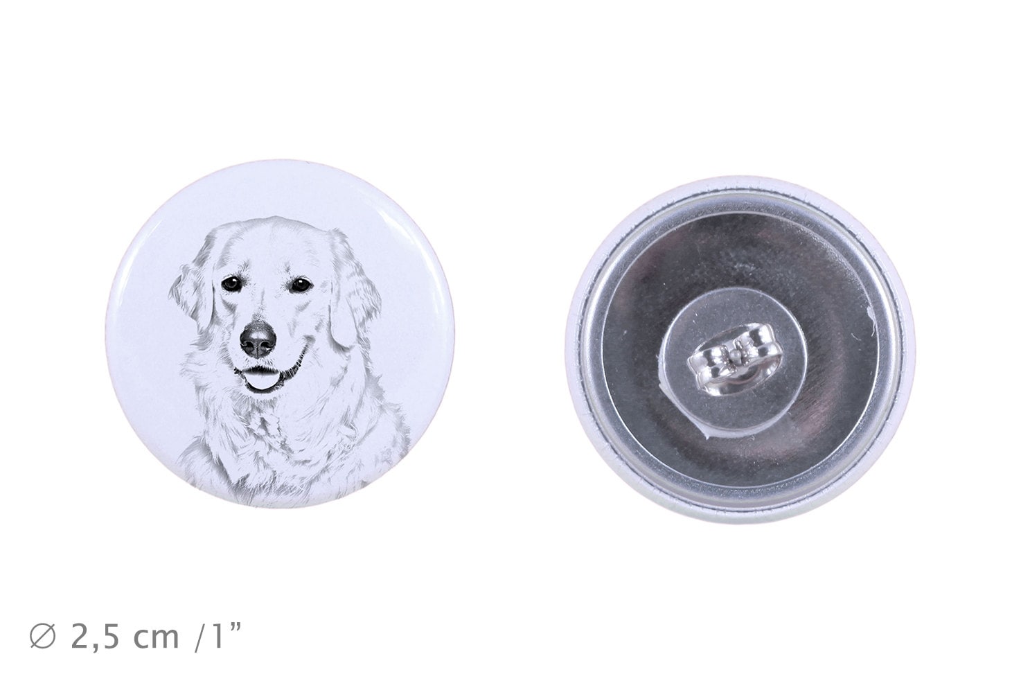 Ohrringe Mit Einem Hund - Kuvasz von ARTDOGshop