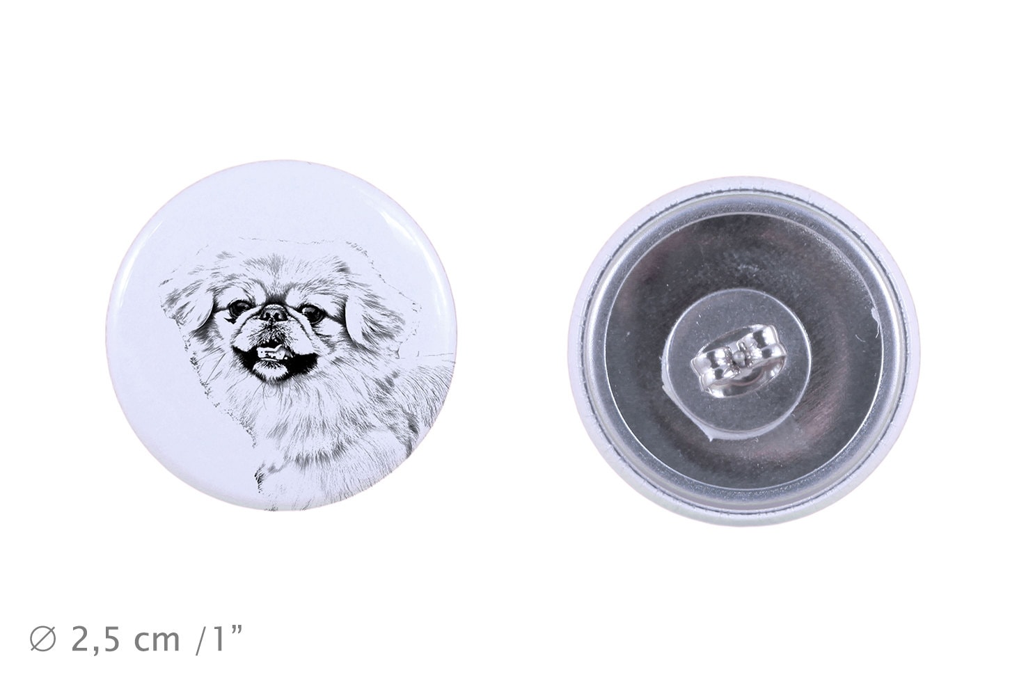 Ohrringe Mit Einem Hund - Pekinese von ARTDOGshop