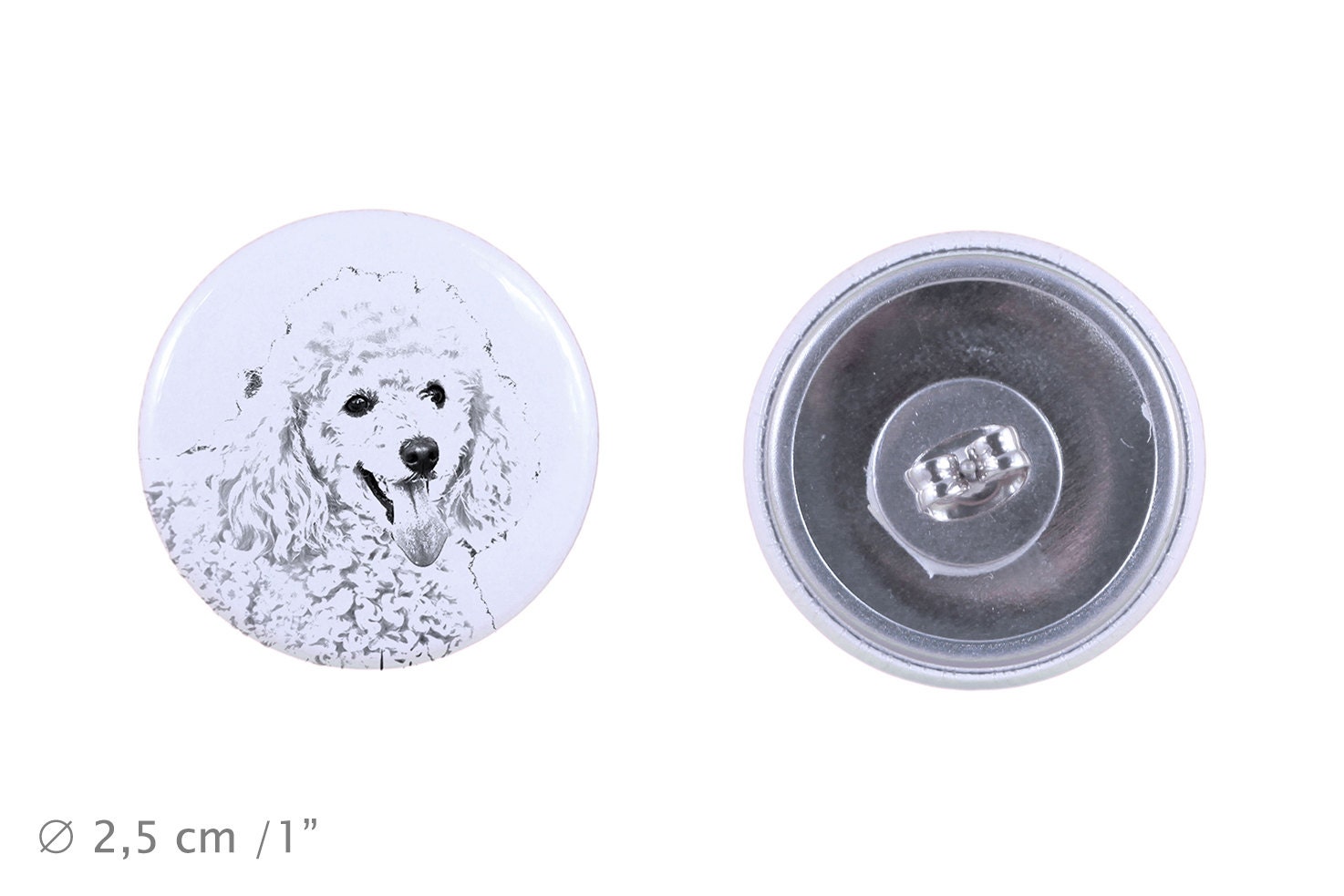 Ohrringe Mit Einem Hund - Pudel von ARTDOGshop