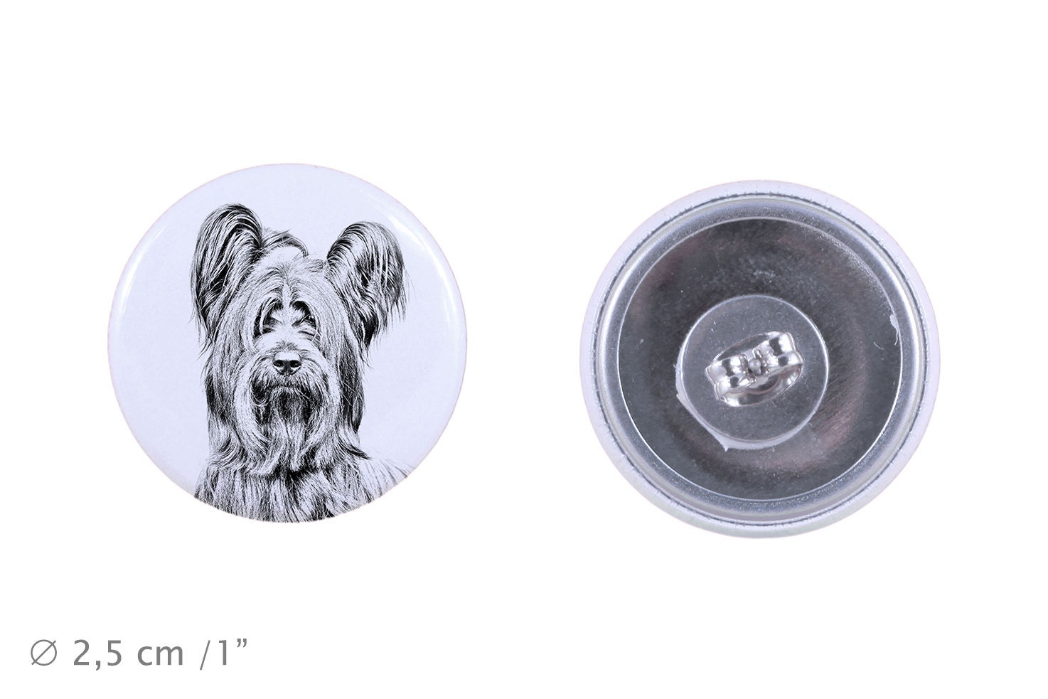 Ohrringe Mit Einem Hund - Skye Terrier von ARTDOGshop