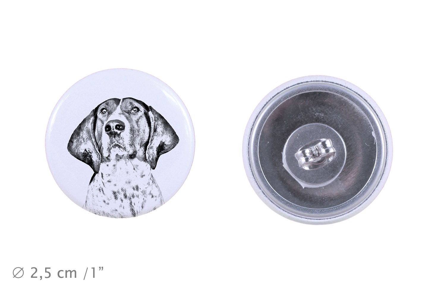 Ohrringe Mit Einem Hund - Treeing Walker Coonhound von ARTDOGshop