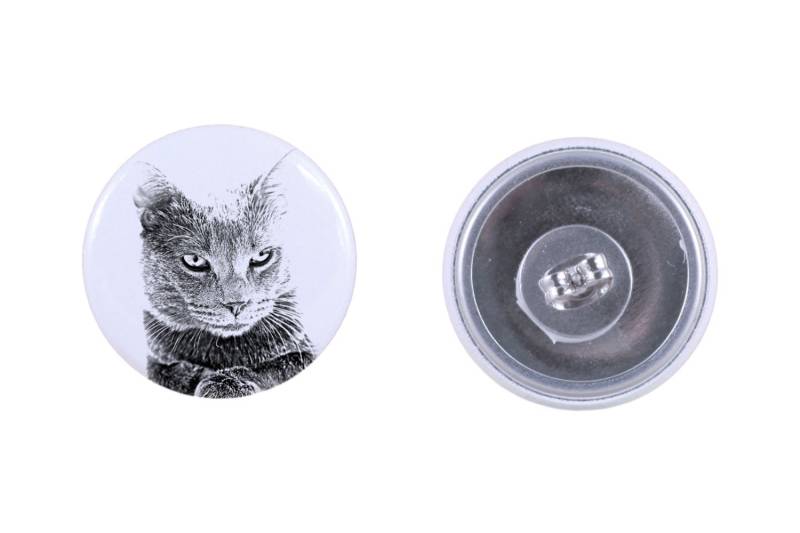Ohrringe Mit Einem Katze - Chartreux von ARTDOGshop