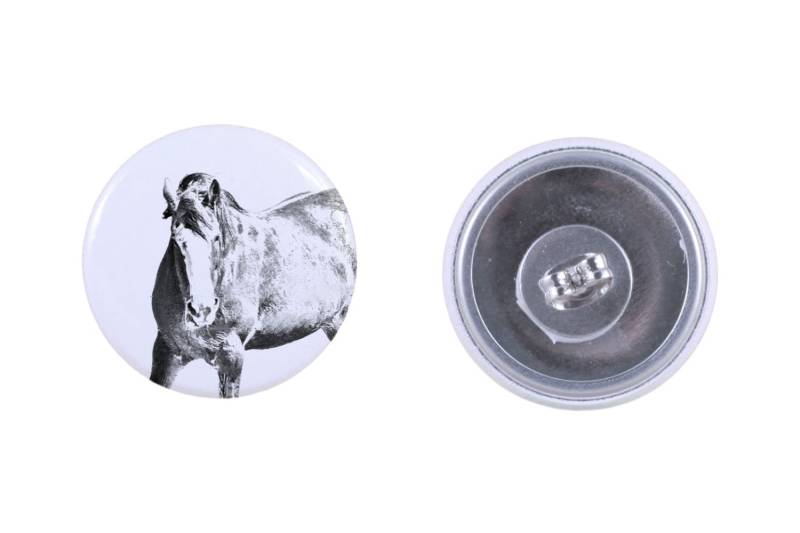 Ohrringe Mit Einem Pferd - Clydesdale Ohrringe Mit Einem Pferd - Clydesdale von ARTDOGshop