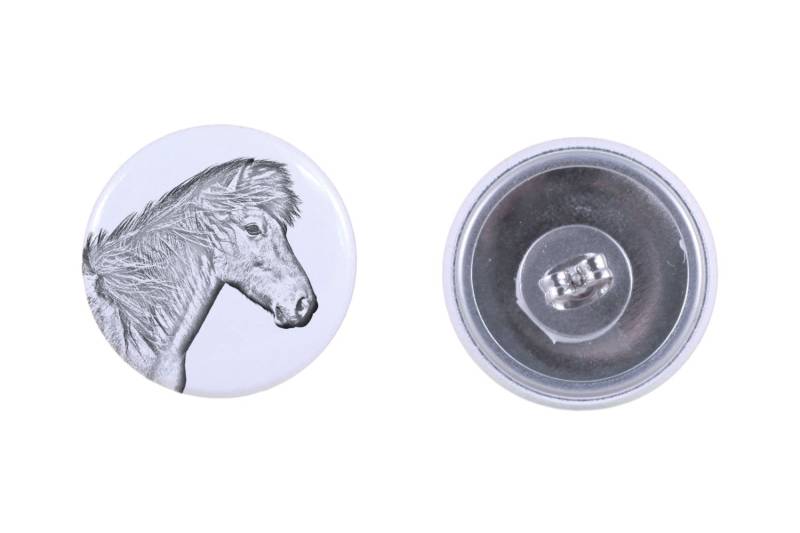Ohrringe Mit Einem Pferd - Islandpferd von ARTDOGshop