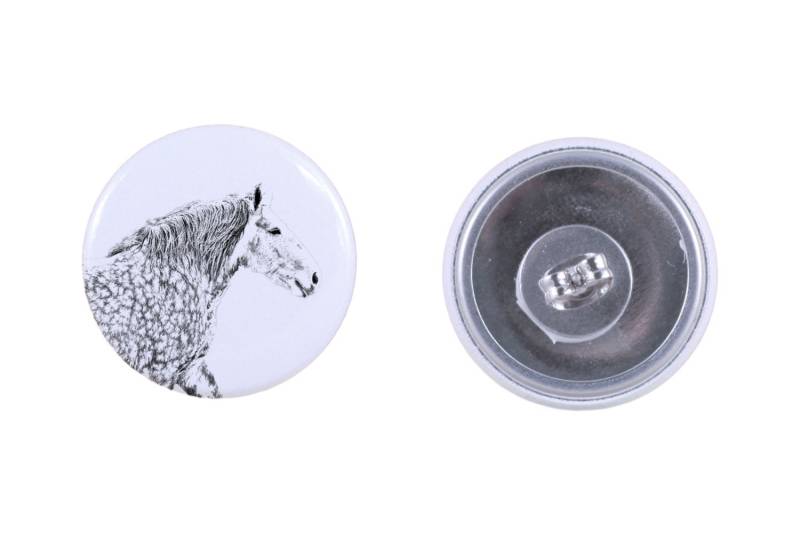 Ohrringe Mit Einem Pferd - Percheron von ARTDOGshop