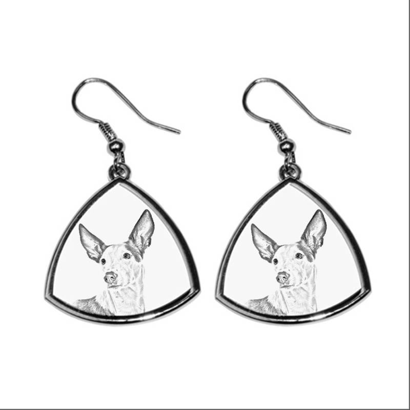 Podenco Ibicenco - Neue Kollektion Der Ohrringe Mit Bild Rassehunde, Schön Geschenk von ARTDOGshop