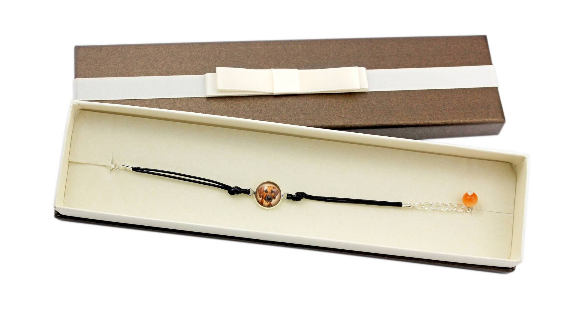 Rhodesian Ridgeback. Armband Mit Kasten Für Hundeliebhaber. Foto-Schmuck. Handarbeit | Handmade von ARTDOGshop