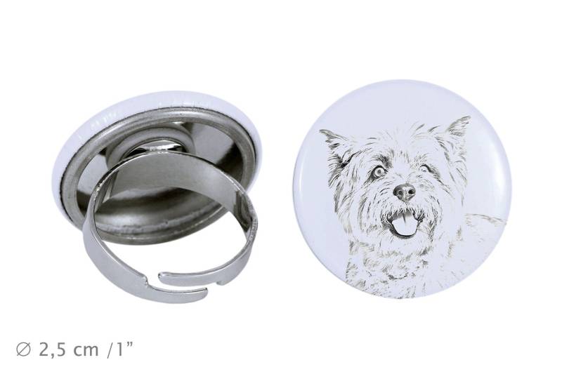 Ring Mit Einem Hund -Cairn Terrier von ARTDOGshop