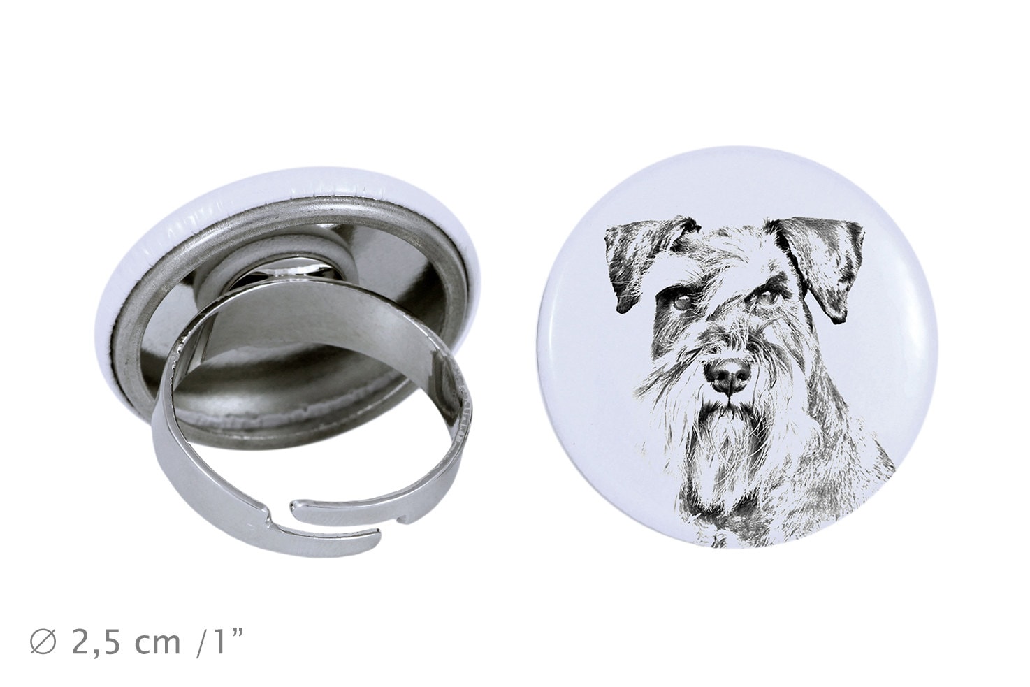 Ring Mit Einem Hund -Schnauzer von ARTDOGshop