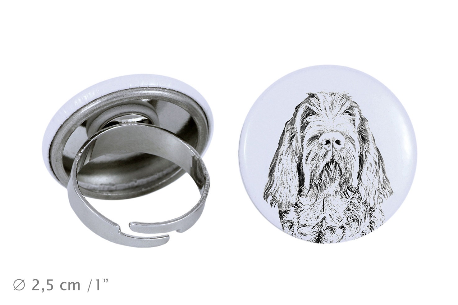 Ring Mit Einem Hund -Spinone Italiano von ARTDOGshop