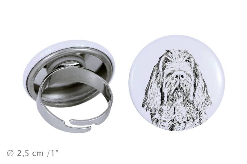 Ring Mit Einem Hund -Spinone Italiano von ARTDOGshop
